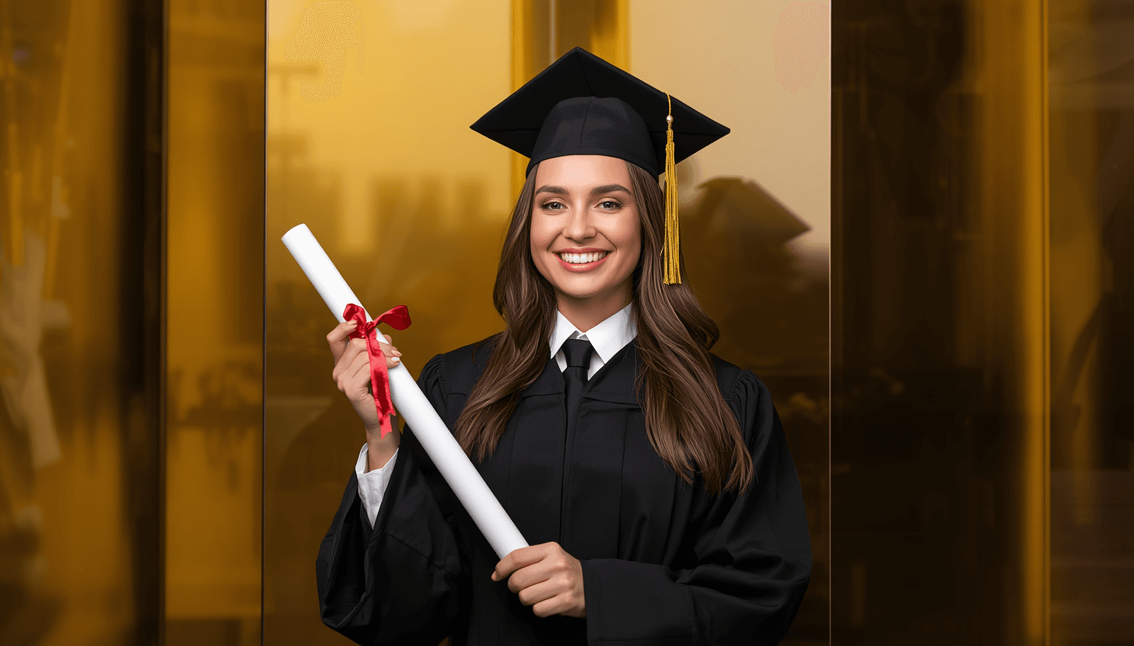 Studentessa che continua gli studi dopo la licenza media con Aladia