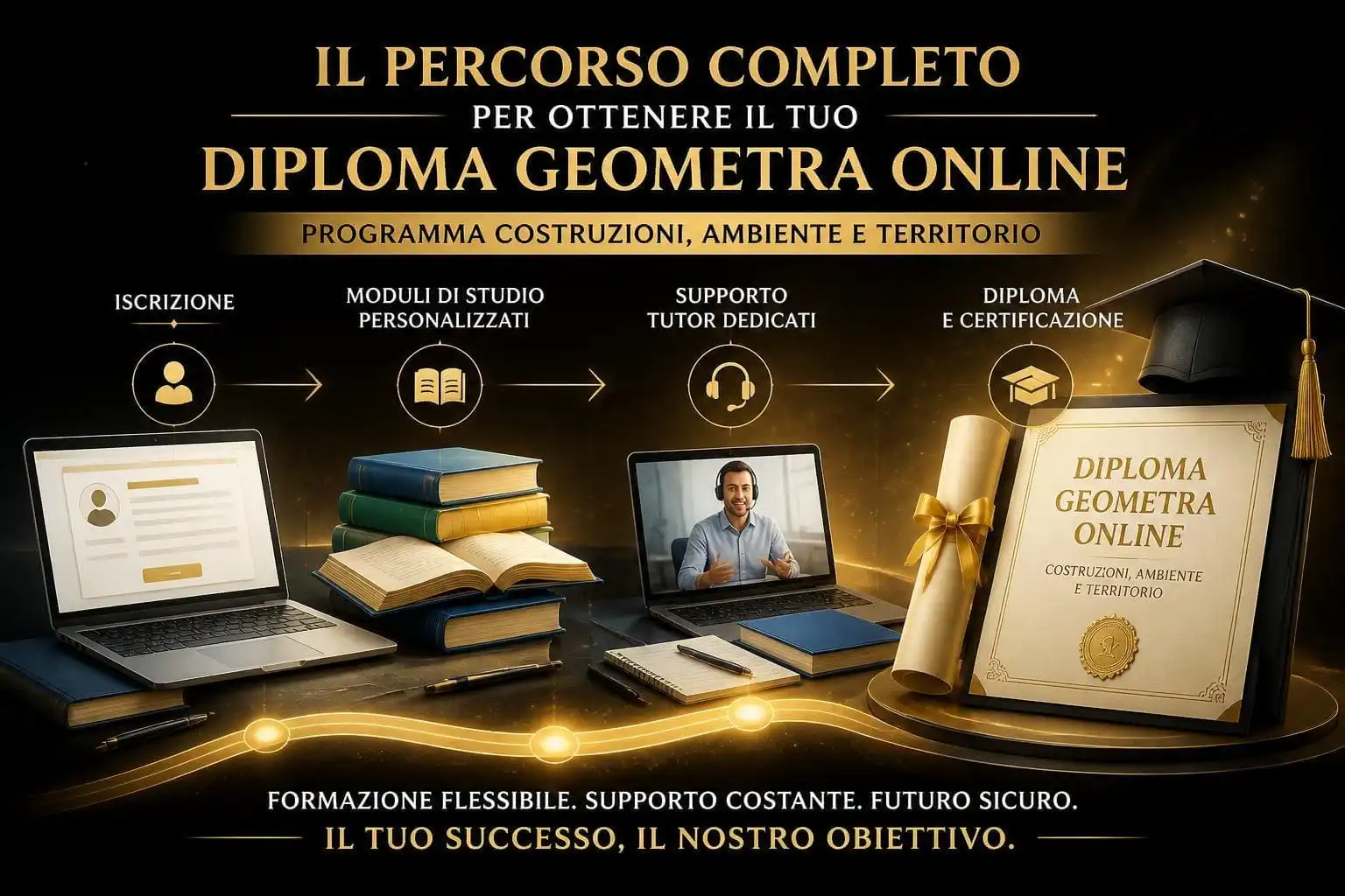 Diploma Geometra Online: Guida Completa 2026