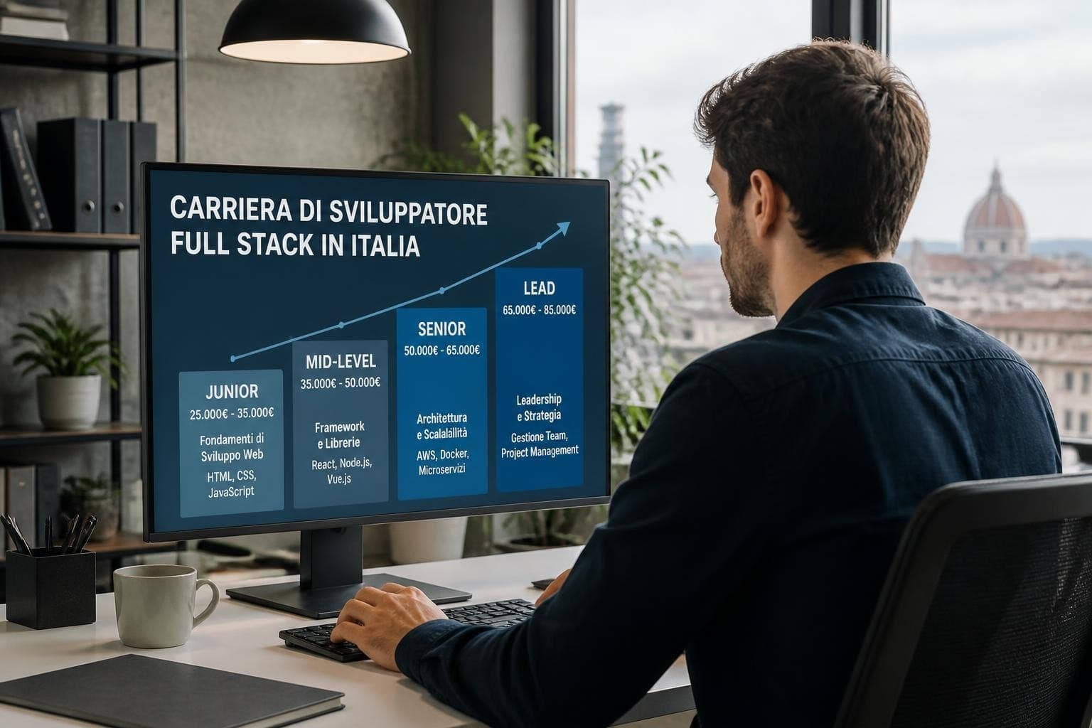 Full Stack Developer Stipendio: Guida 2026 Italia
