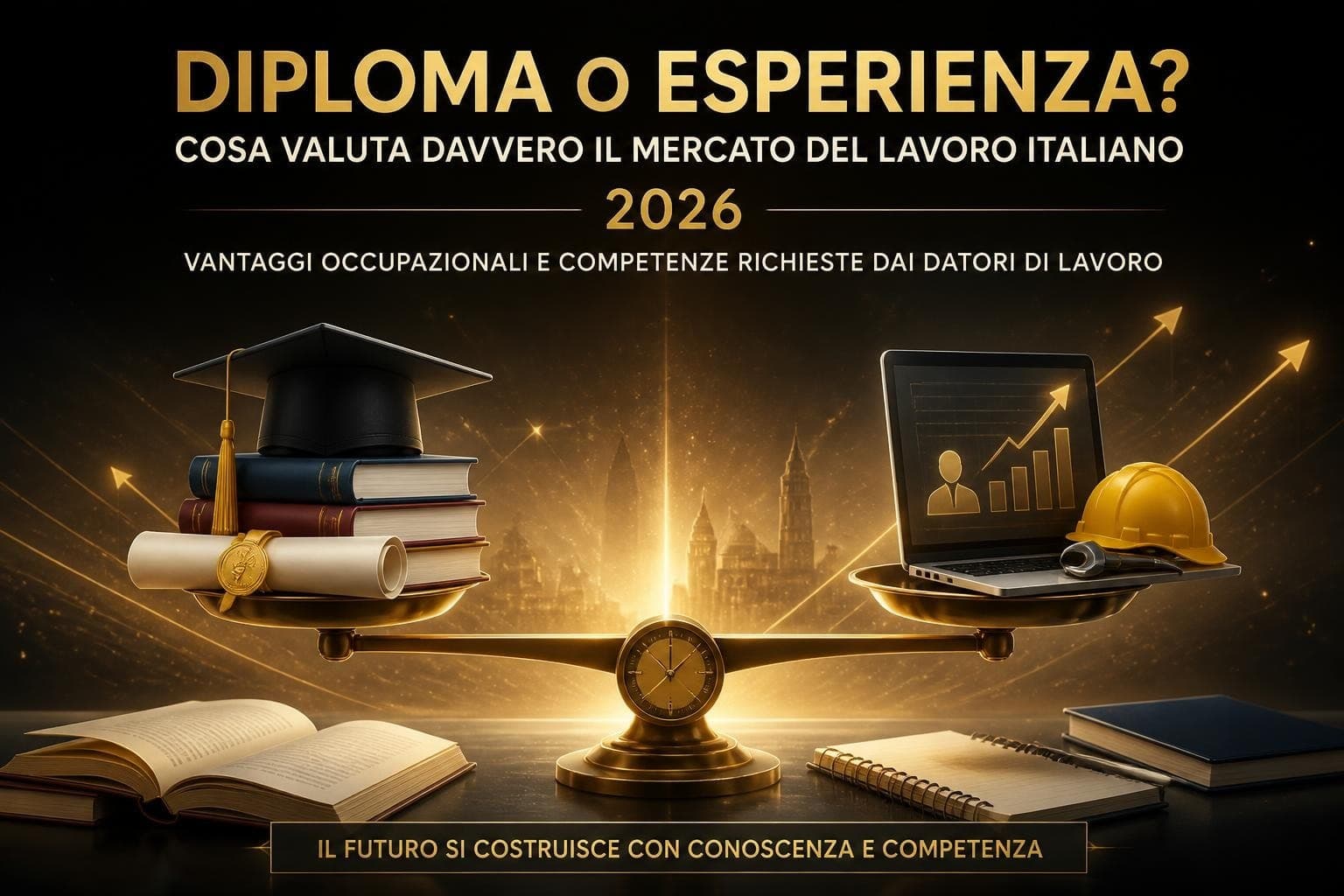 Diploma vs Esperienza: Cosa Conta di Più nel Lavoro 2026