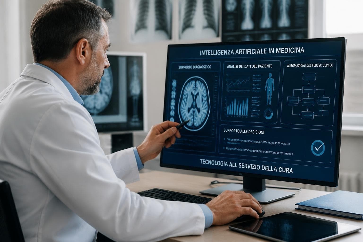 Intelligenza Artificiale per Medici: Innovazione Sanitaria