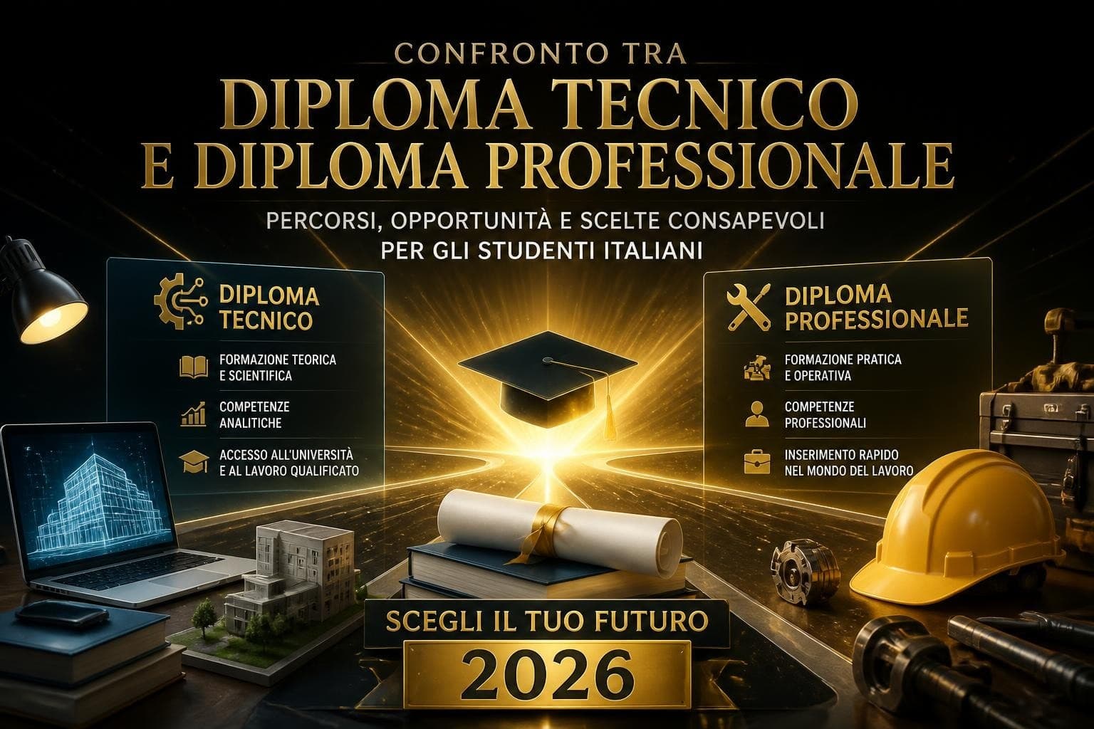 Meglio Diploma Tecnico o Professionale? Guida 2026