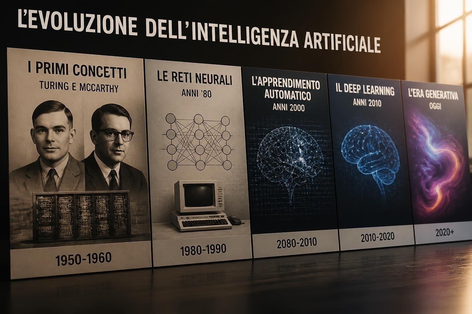 Storia dell'Intelligenza Artificiale: Origini ed Evoluzione