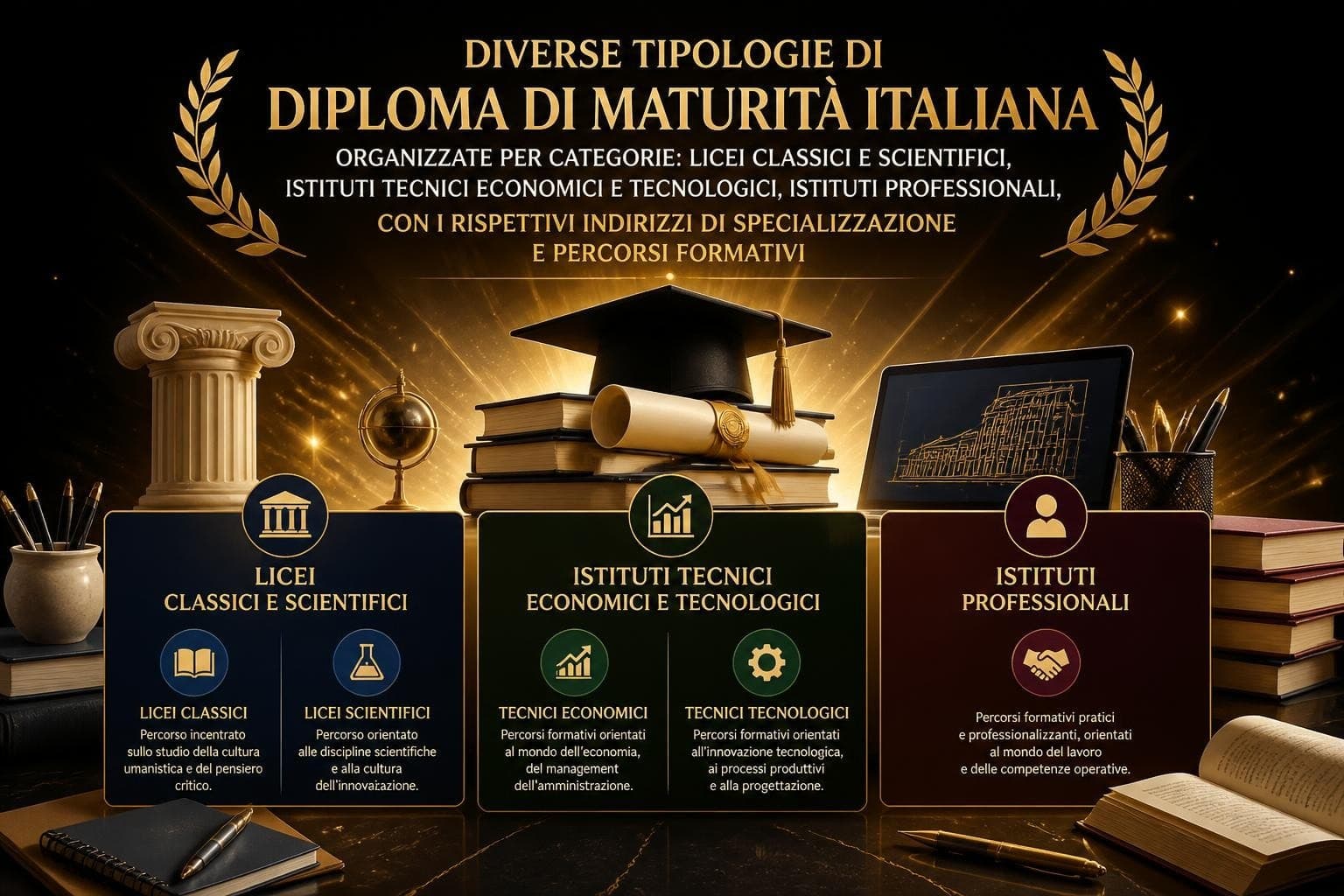 Tipo di Maturità: Guida Completa agli Indirizzi di Studio